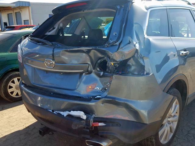 JM3TB3MV7A0212479 - 2010 MAZDA CX-9 GRAY photo 9