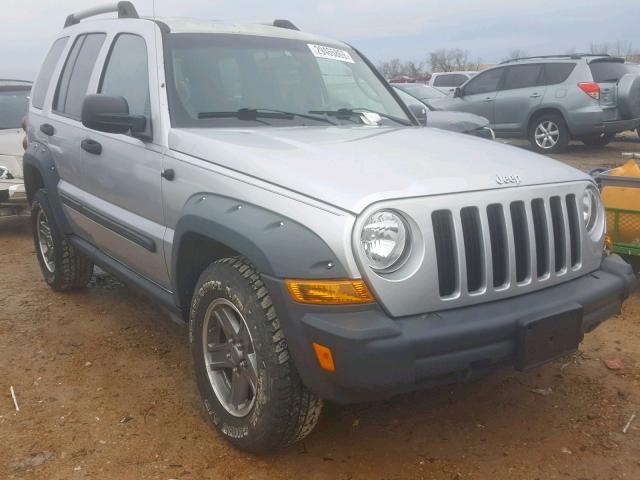 1J4GL38K75W640914 - 2005 JEEP LIBERTY RE SILVER photo 1