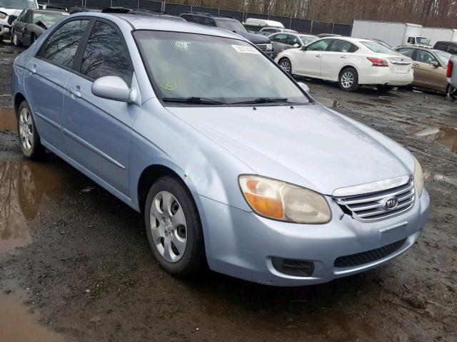 KNAFE121475474423 - 2007 KIA SPECTRA EX BLUE photo 1