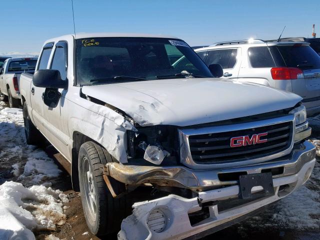 2GTEC13V871110318 - 2007 GMC NEW SIERRA WHITE photo 1