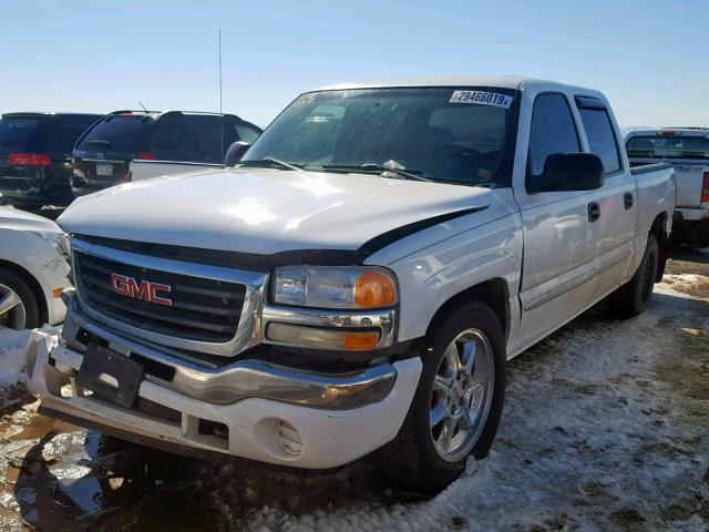 2GTEC13V871110318 - 2007 GMC NEW SIERRA WHITE photo 2