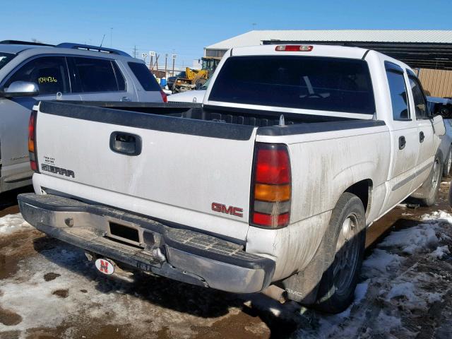 2GTEC13V871110318 - 2007 GMC NEW SIERRA WHITE photo 4