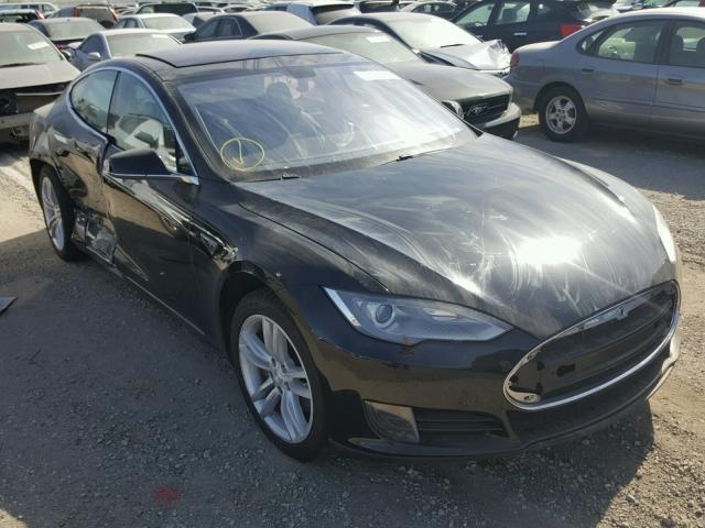 5YJSA1CP4DFP12135 - 2013 TESLA MODEL S BLACK photo 1