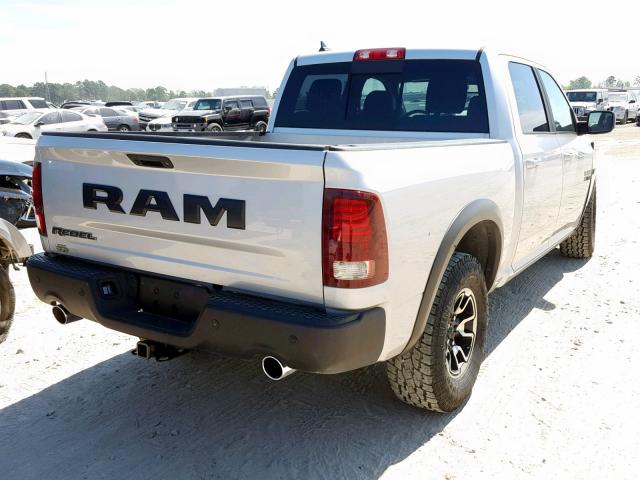 1C6RR6YTXHS752505 - 2017 RAM 1500 REBEL ვერცხლისფერი ფოტო 4