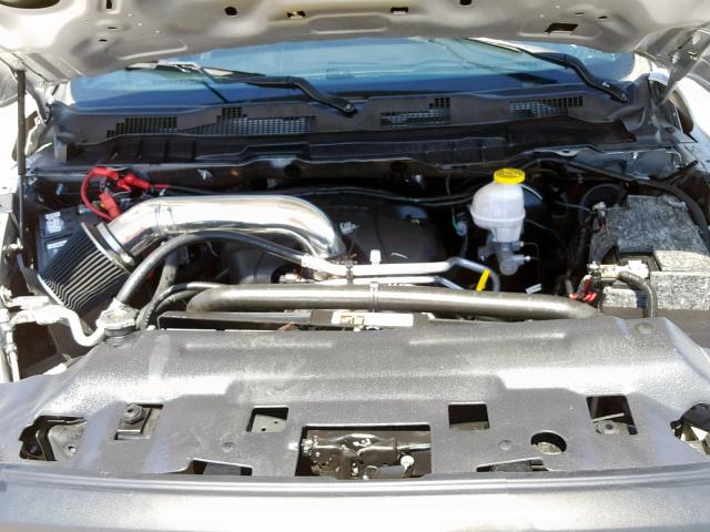 1C6RR6YTXHS752505 - 2017 RAM 1500 REBEL ვერცხლისფერი ფოტო 7