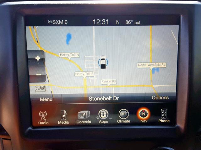 1C6RR6YTXHS752505 - 2017 RAM 1500 REBEL ვერცხლისფერი ფოტო 9