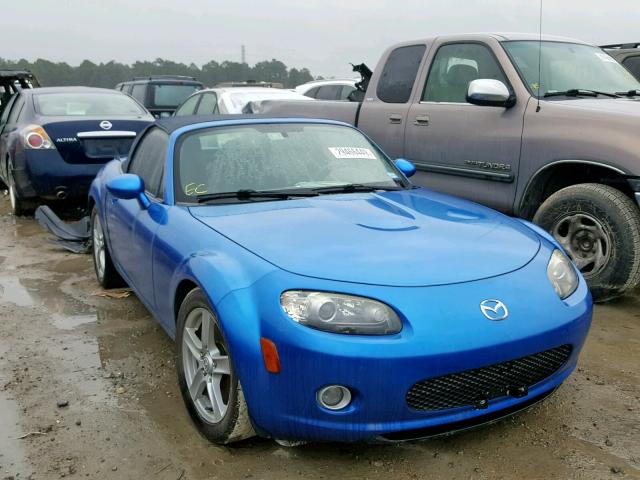 JM1NC25F060110450 - 2006 MAZDA MX-5 MIATA BLUE photo 1