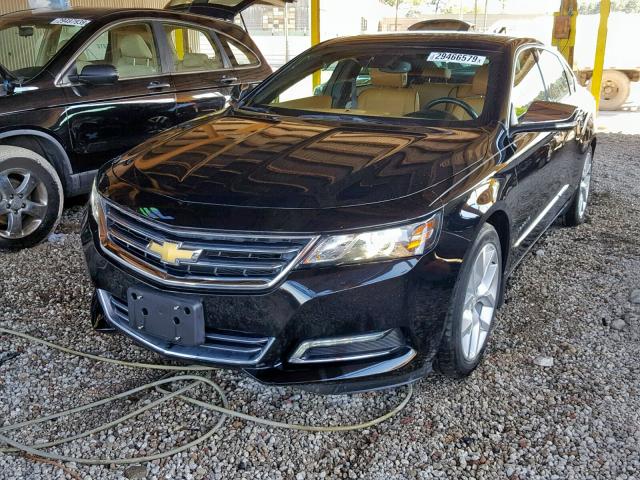 1G1145S32GU141001 - 2016 CHEVROLET IMPALA LTZ BLACK photo 2