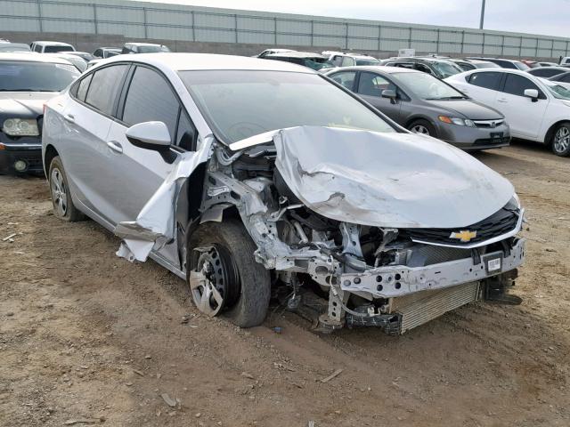 1G1BC5SMXJ7120158 - 2018 CHEVROLET CRUZE LS SILVER photo 1