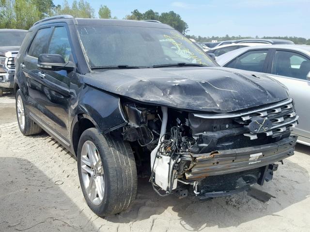 1FM5K7F87GGB58886 - 2016 FORD EXPLORER L BLACK photo 1