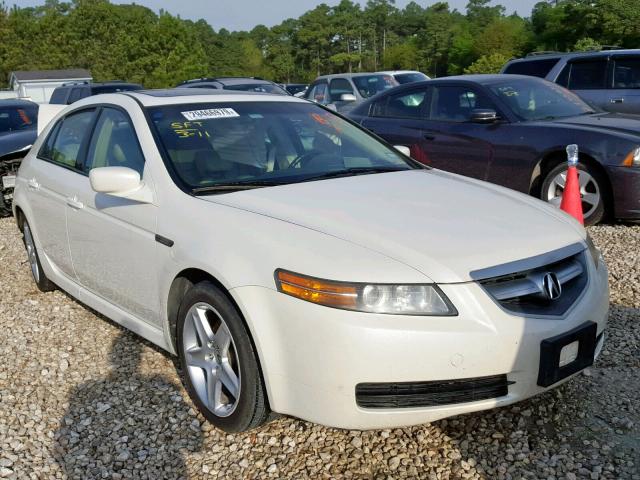 19UUA66236A069621 - 2006 ACURA 3.2TL WHITE photo 1