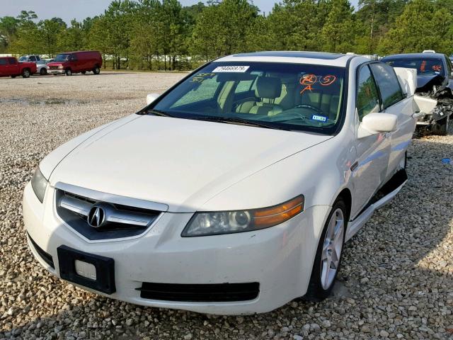 19UUA66236A069621 - 2006 ACURA 3.2TL WHITE photo 2