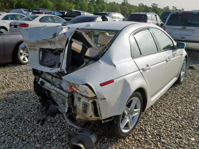 19UUA66236A069621 - 2006 ACURA 3.2TL WHITE photo 4