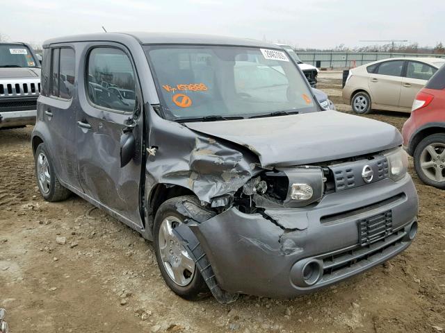 JN8AZ2KR1AT159888 - 2010 NISSAN CUBE BASE GRAY photo 1