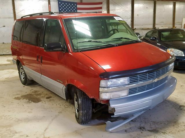 1GNDM19W2YB148483 - 2000 CHEVROLET ASTRO RED photo 1