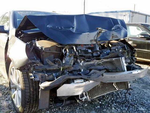 1G11E5SA6GU118932 - 2016 CHEVROLET MALIBU LIM GRAY photo 9