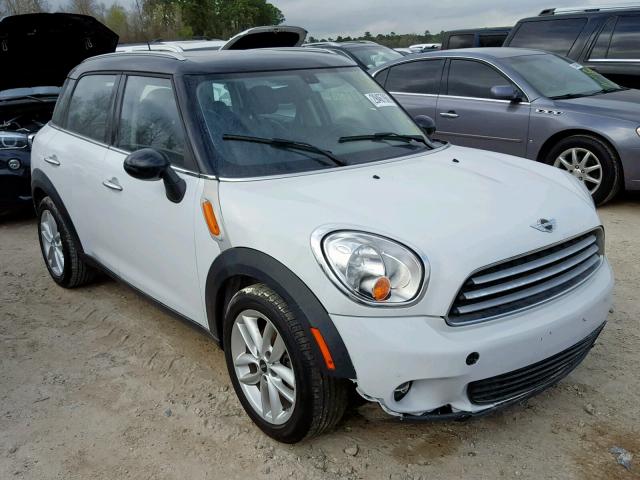 WMWZB3C58DWM09020 - 2013 MINI COOPER COU WHITE photo 1