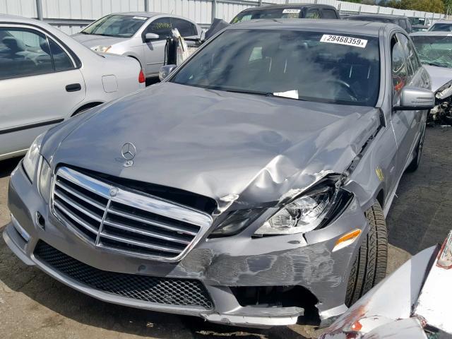 WDDHF5KB3CA596853 - 2012 MERCEDES-BENZ E 350 SILVER photo 2