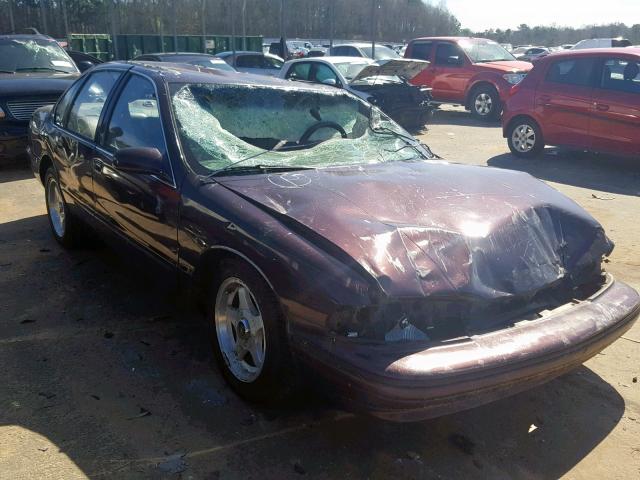 1G1BL52P5TR169463 - 1996 CHEVROLET CAPRICE / MAROON photo 1