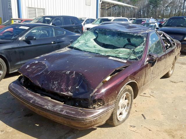 1G1BL52P5TR169463 - 1996 CHEVROLET CAPRICE / MAROON photo 2