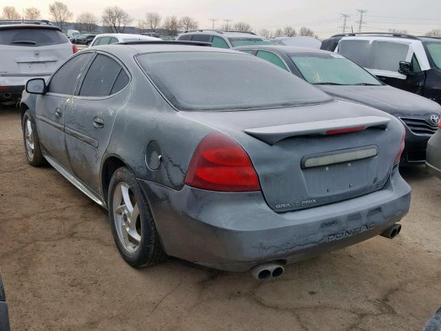 2G2WR524741299465 - 2004 PONTIAC GRAND PRIX GRAY photo 3