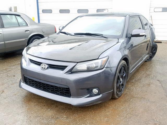 JTKJF5C70B3013270 - 2011 TOYOTA SCION TC GRAY photo 2