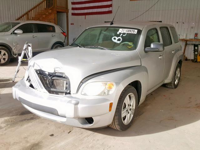3GNBAADB7AS525808 - 2010 CHEVROLET HHR LS Plata foto 2