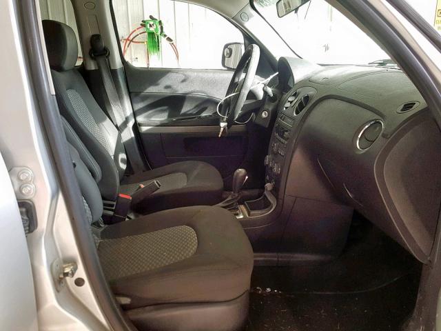 3GNBAADB7AS525808 - 2010 CHEVROLET HHR LS Plata foto 5