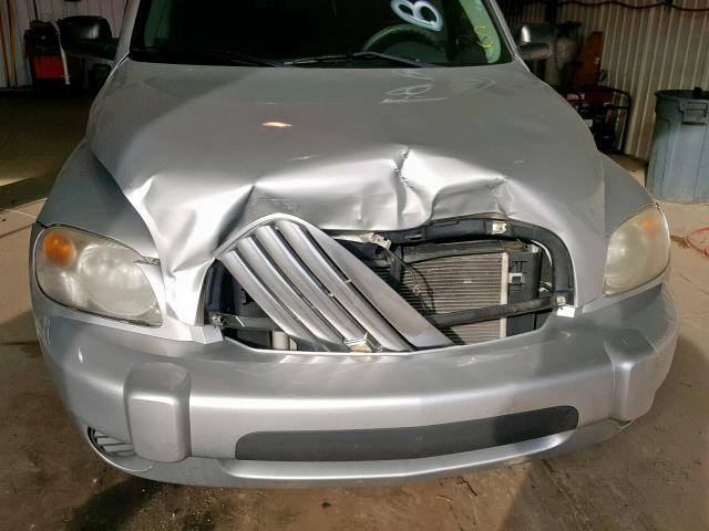 3GNBAADB7AS525808 - 2010 CHEVROLET HHR LS Plata foto 9