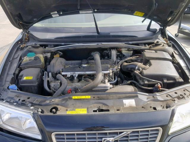 YV1TS592161440931 - 2006 VOLVO S80 2.5T BLACK photo 7