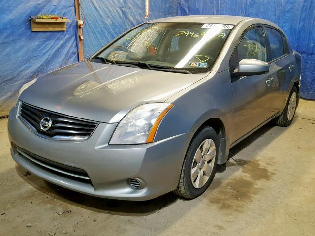 3N1AB6AP4AL726836 - 2010 NISSAN SENTRA 2.0 GRAY photo 2