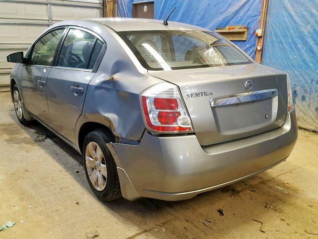 3N1AB6AP4AL726836 - 2010 NISSAN SENTRA 2.0 GRAY photo 3