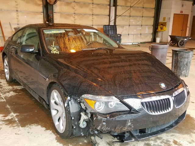 WBAEH13496CR50526 - 2006 BMW 650 I BLACK photo 1