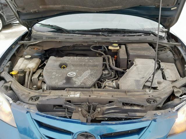 JM1BK323471613660 - 2007 MAZDA 3 S BLUE photo 7