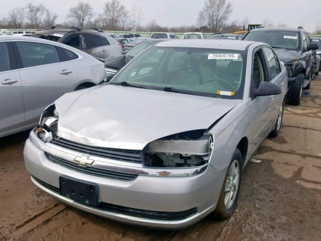 1G1ZT52845F186993 - 2005 CHEVROLET MALIBU LS 银色 照片 2