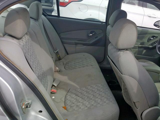 1G1ZT52845F186993 - 2005 CHEVROLET MALIBU LS 银色 照片 6