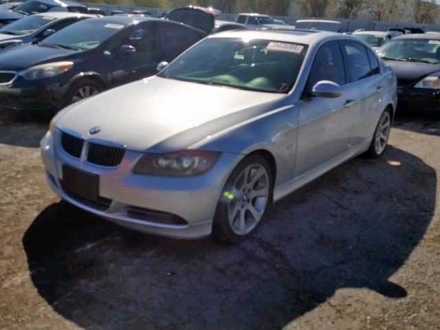 WBAVB33576KR80328 - 2006 BMW 330 I SILVER photo 2