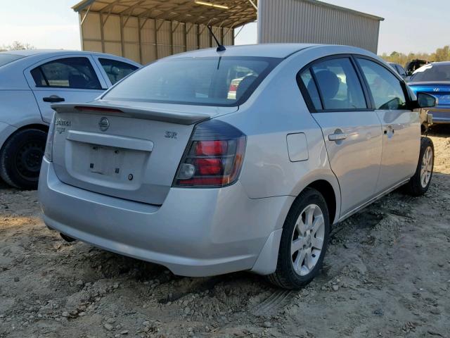 3N1AB6AP0BL651716 - 2011 NISSAN SENTRA 2.0 SILVER photo 4