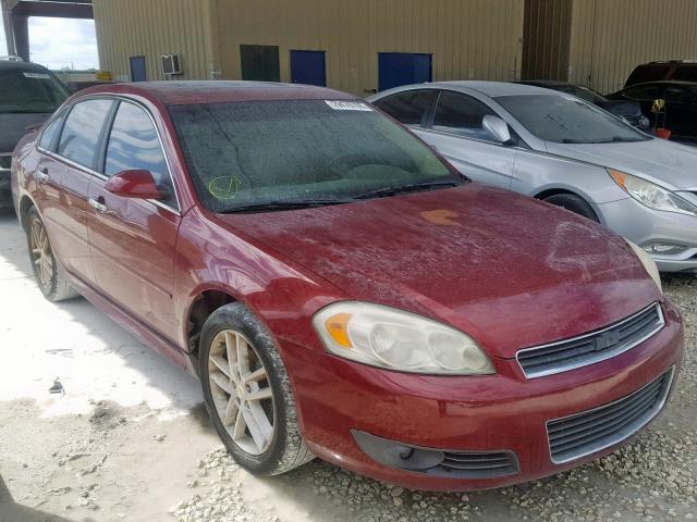 2G1WC5EM7A1183129 - 2010 CHEVROLET IMPALA LTZ BURGUNDY photo 1