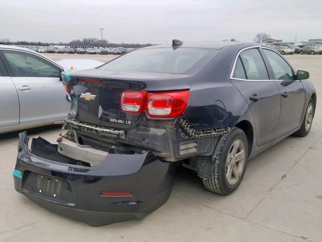 1G11B5SL2FF188358 - 2015 CHEVROLET MALIBU LS BLACK photo 4