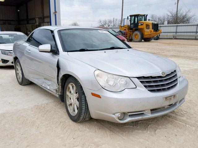 1C3LC55R48N267220 - 2008 CHRYSLER SEBRING TO SILVER photo 1