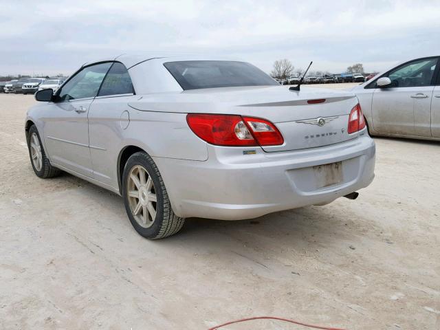 1C3LC55R48N267220 - 2008 CHRYSLER SEBRING TO SILVER photo 3