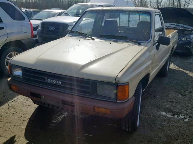 JT4RN50R7H0249475 - 1987 TOYOTA PICKUP 1/2 TAN photo 2