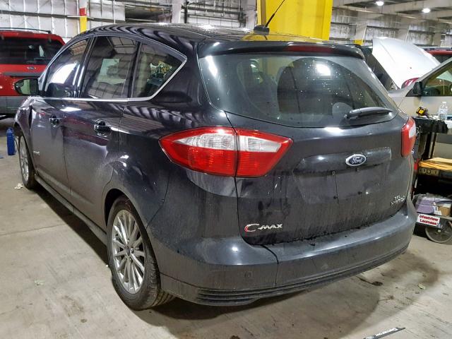 1FADP5BU6DL543227 - 2013 FORD C-MAX SEL BLACK photo 2