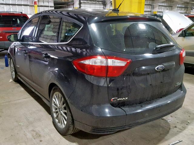 1FADP5BU6DL543227 - 2013 FORD C-MAX SEL BLACK photo 3