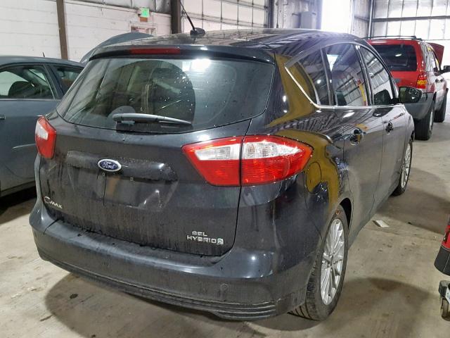 1FADP5BU6DL543227 - 2013 FORD C-MAX SEL BLACK photo 4