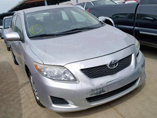 1NXBU40E79Z008520 - 2009 TOYOTA COROLLA BA SILVER photo 1