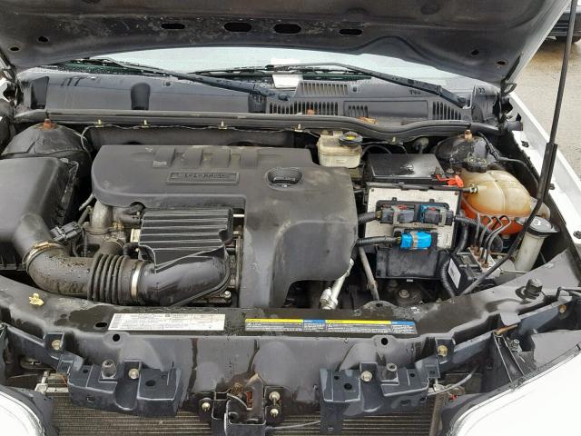 1G8AW15F46Z180782 - 2006 SATURN ION LEVEL WHITE photo 7