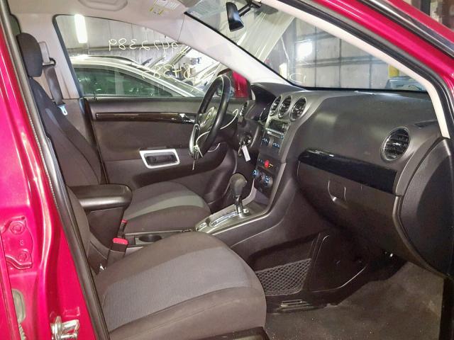 3GNAL2EKXDS633144 - 2013 CHEVROLET CAPTIVA LS 栗色 照片 5