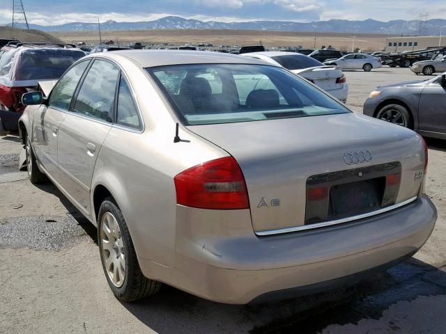 WAUBA24B0WN143469 - 1998 AUDI A6 2.8 QUA BEIGE photo 3